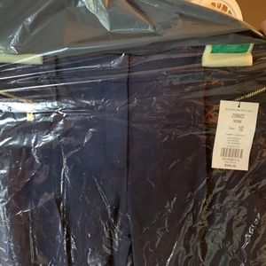 Ladies black, etcetera dress pants, size 10